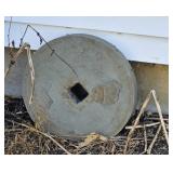 16 INCH DIAMETER SHARPENING STONE