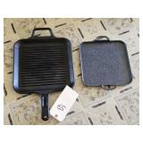 C-I LODGE GRIDDLE & ALUIM GRIDDLE
