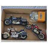 HARLEY SNOW GLOBE & MOTORCYCLE MODELS