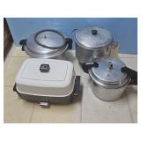 PRESSURE COOKERS & STOCKPOT, ELEC. SKILLET