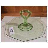 GREEN DEP. CANDY DISH