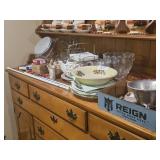 CANDY CONTAINER, GLASSWARE, FISH WALL POCKET