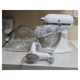 KITCHENAID COUNTERTOP MIXER  & COOKIE JAR