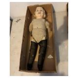 Bisque Doll 22 inches tall