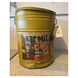 KRE-Mit Vegatable oil can