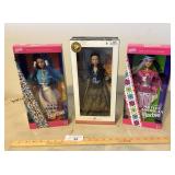 3- Native American barbies