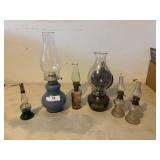 6 Oil lanterns