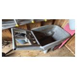 Rubber Maid wheel barrel