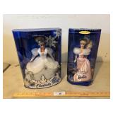 Cinderella Hoilday & Enchanted Barbie