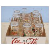 CHRISTMAS COKE GLASSES