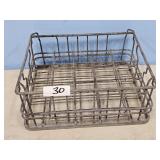 METAL MILK CRATE