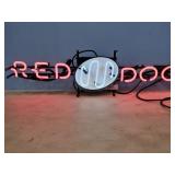 RED DOG NEON SIGN