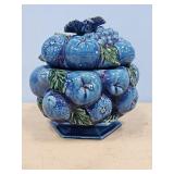 CERAMIC FRUIT COOKIE JAR