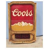 COORS CLOCK