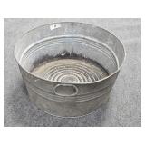 GALVANIZED WASH TUB