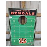 BENGALS TAILGATE CORN HOLE GAME-NO BAGS
