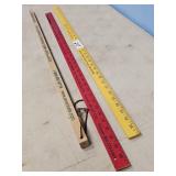 ADVERTISING YARD STICKS
