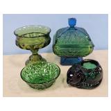 PEDISTAL CANDY DISH, & COMPOTE DISH
