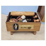 SHOE SHINE BOX & POLISH