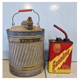5 GALLON METAL FUEL CABN, GALLON CAN,