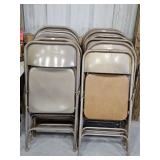 21-METAL FOLDING CHAIRS-ANNIE SAYS WE HAVE TOO