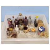 MINITURE BOTTLES, SINGER SEWING MACHINE OIL BOTTLE