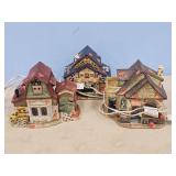 3 FALL LIGHTED VILLAGES