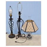 3 TABLE LAMPS