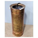 BRASS FIRE EXT. THAT THEY STARTED TO MAKE A LAMP
