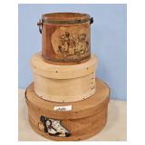SHAKER STYLE BASKETS & SUGAR BUCKET