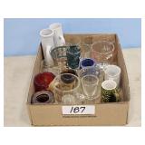 MINI STEIN SHOT GLASS, ASSORT. SHOT GLASSES
