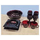 AVON CAPE COD BOWL & CUPS