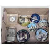 GLASS PAPER WEIGHTS