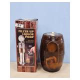 MR. BEER PLASTIC DRINK COOLER & BLIQUOR PUMP
