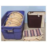 TOTE WITH BASKET SUPPLIES & BOOK OF PATTERNS