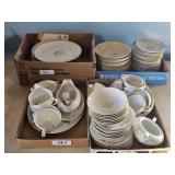GOLDEN  RHAPSODY CHINA PLATES/CUPS/SERVING PIECES