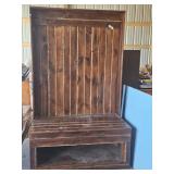 WOODEN HALL BENCH