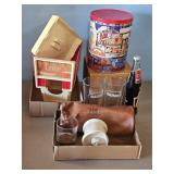 VINTAGE COCA COLLA DISPENSER-MISSING PART