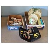 PAMPERED CHEF STONEWARE MOLDS/CHILDS TEA SET