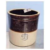 2 GALLON BROWN & WHITE CROCK