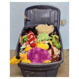 TOTE OF BEANIE BABIES