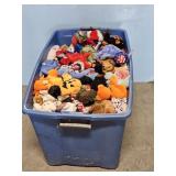 LARGE STERILITE TOTE OF BEANIE BABIES