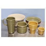 LONGABERGER Pottery BOWLS, SMALL BOWLS, MUG