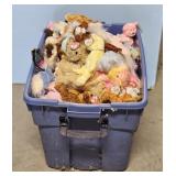 TOTE OF BEANIE BABIES