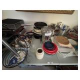 Cooking, pots, pans, serving and mixing bowls