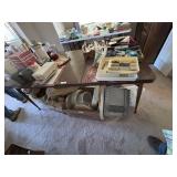 Formica table - approx 36 in x 70 in - does not