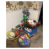 Sports items, misc toys