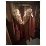 Vintage coats w fur colars