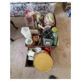 Tupperware  & plasctic ware & lazy susan