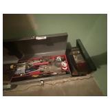 Tool box, drill & older cordless drills